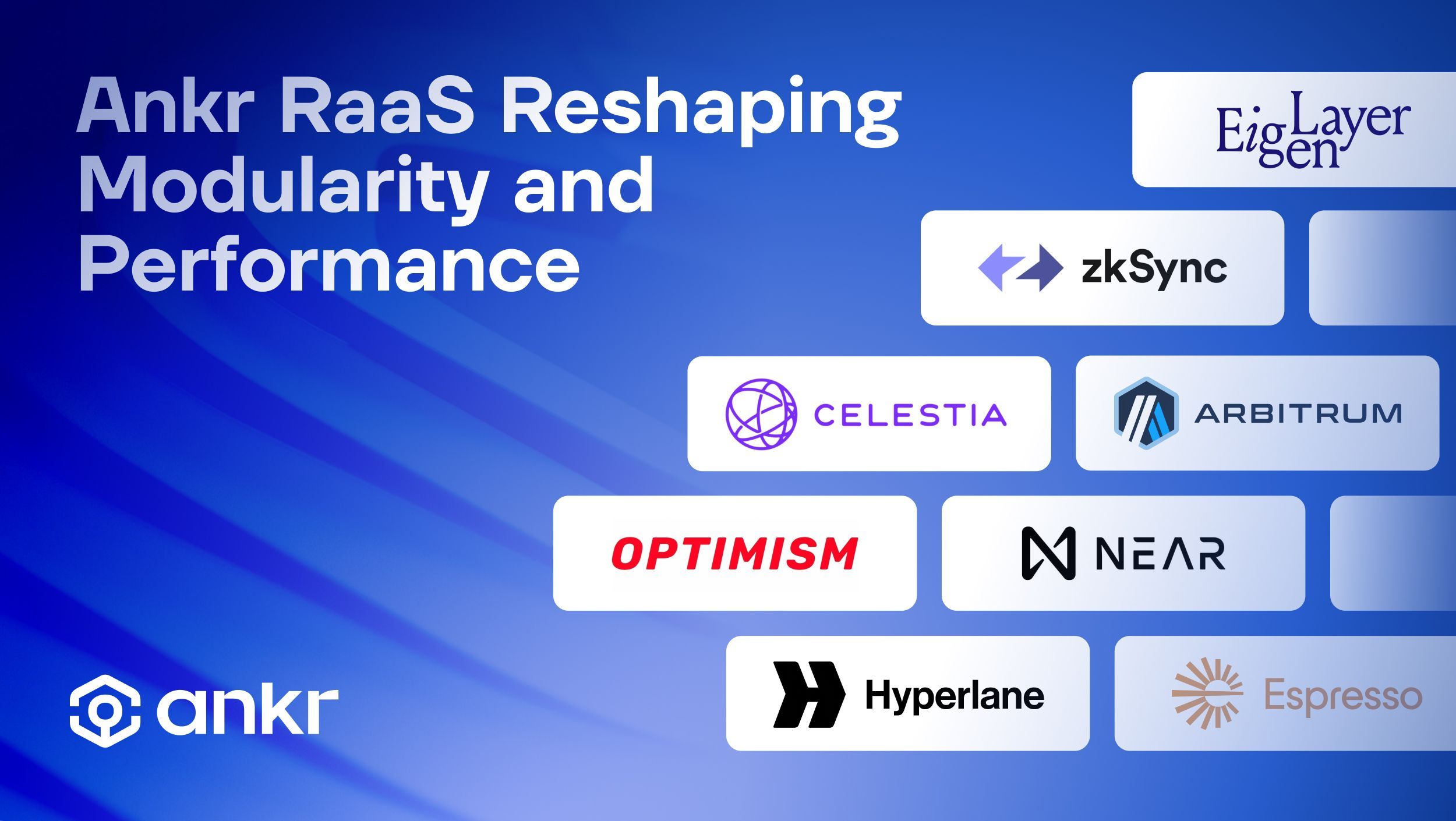 Ankr RaaS Collaborations Reshaping Web3 Modularity and Performance